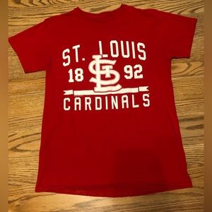 St. Louis Cardinals Baseball T-shirt, Red - Size S